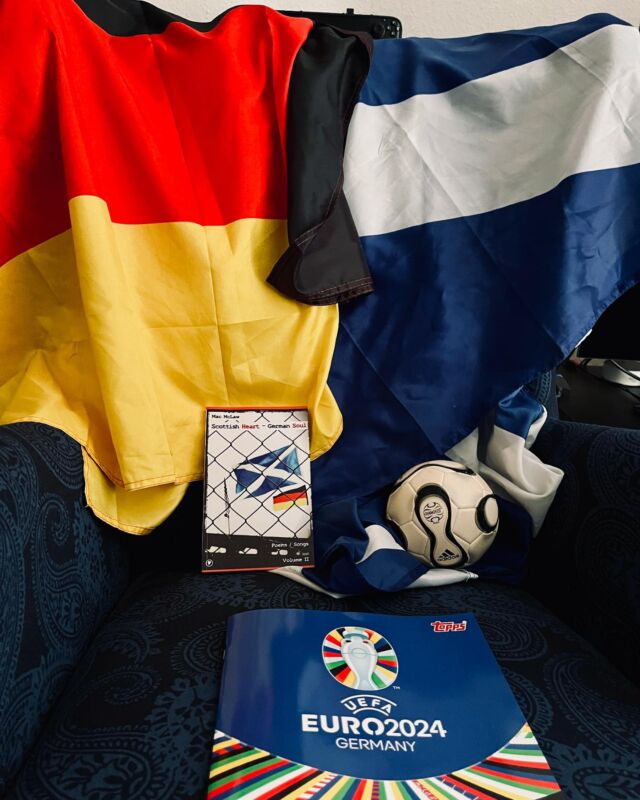 Heute wünsche ich mir ausnahmsweise natürlich einen Sieg für meine 🇩🇪„Seele“ anstatt für mein 🏴󠁧󠁢󠁳󠁣󠁴󠁿 „Brave Heart“. 
😊⚽️🙏🏻😍

#euro2024 #beginning #football #gersco #germany #germany🇩🇪 #macmclaw #indiepoet #footballlover